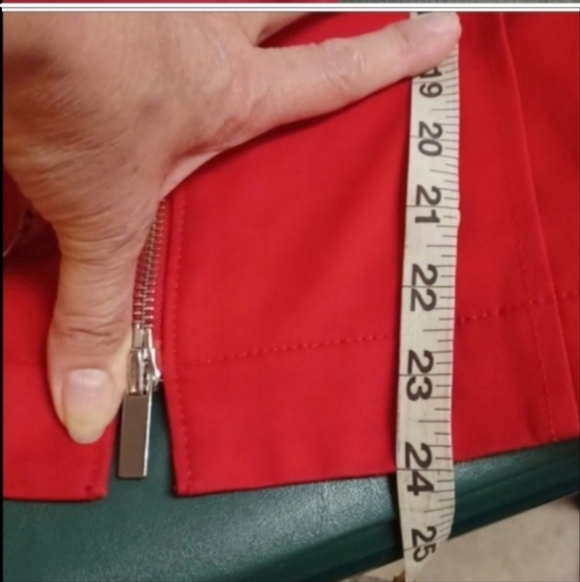 Worth New York size 6 Red Jacket Blazer Zip Front Career - Picture 6 of 6